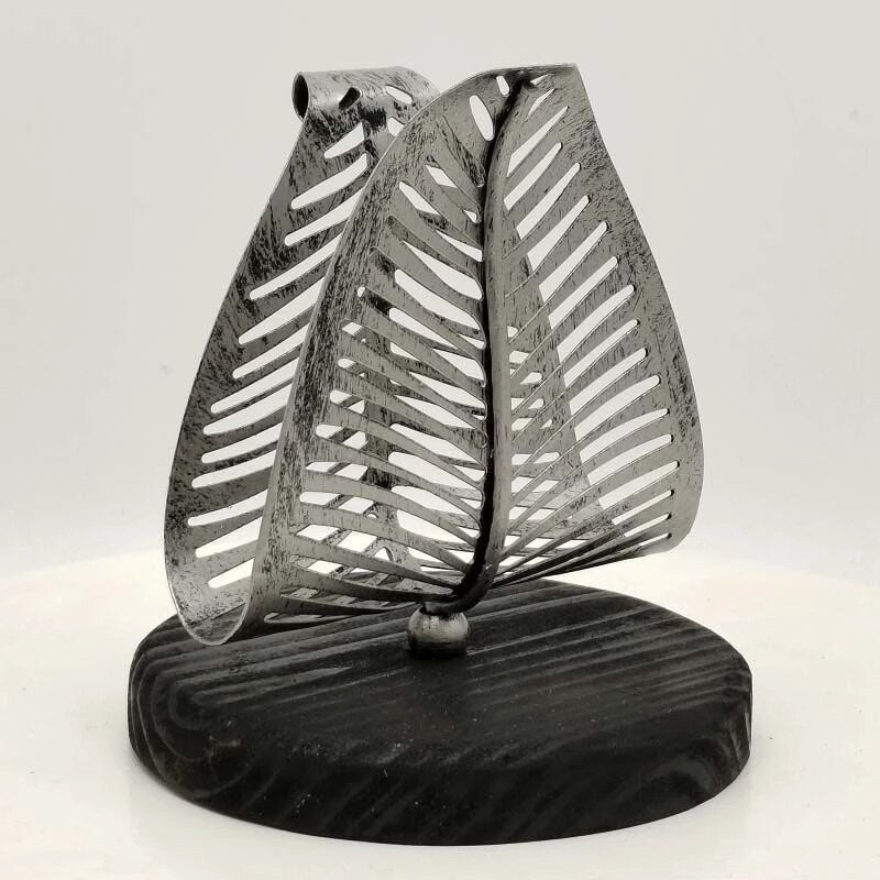 Vintage Leaf Table Tissue Holder