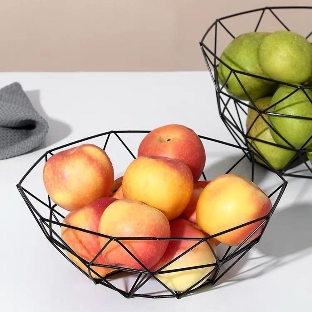 Iron Art Fruit Basket