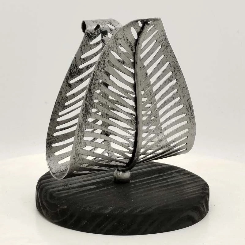 Vintage Leaf Table Tissue Holder