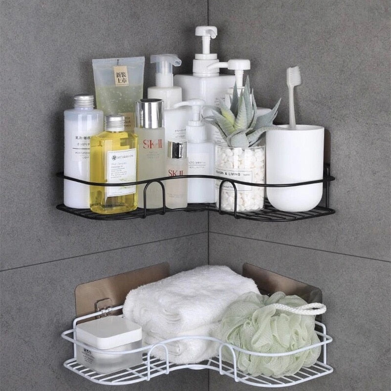 Iron Shower Shelves