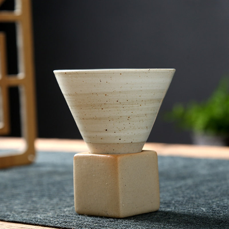 Retro Ceramic Coffee Cup