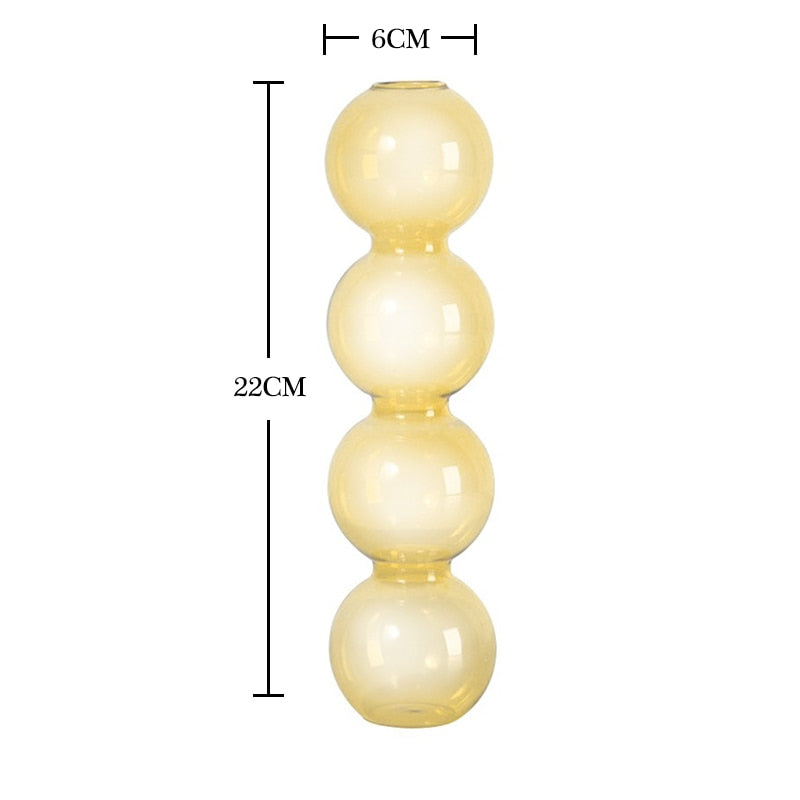 Living Room Decoration Glass Vase