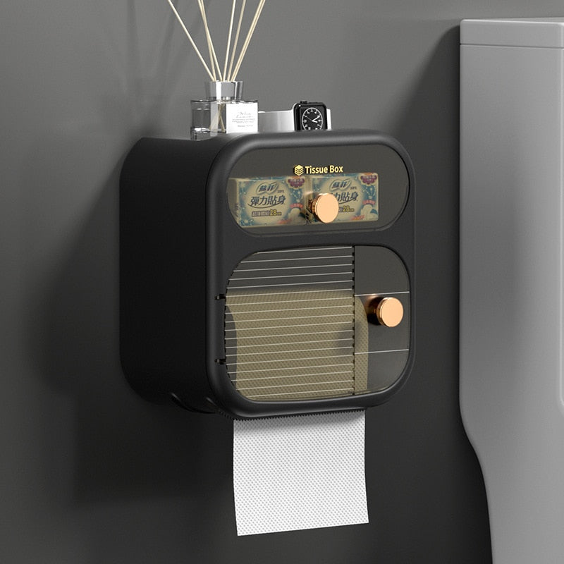 Light Luxury Bathroom Tissue Box