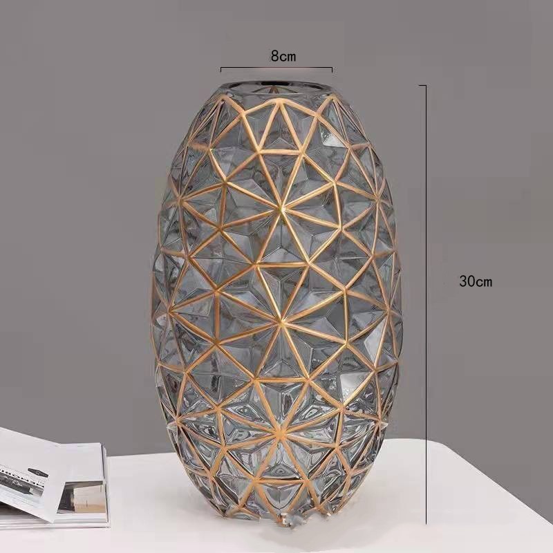 Nordic Glass Vase For Living Room