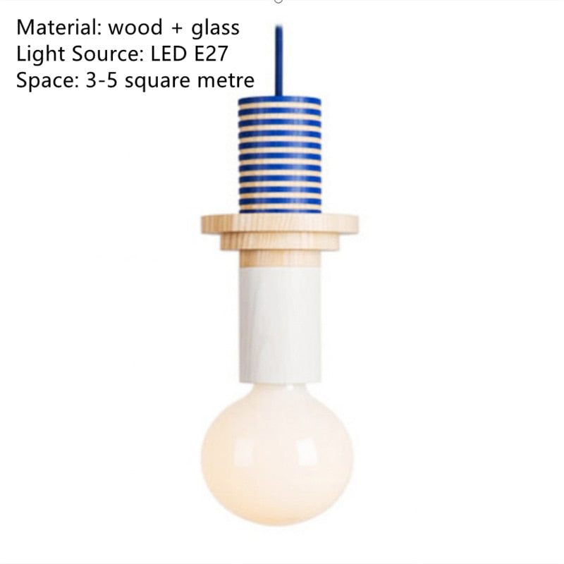 Wood Decorative Hanglamp Cord