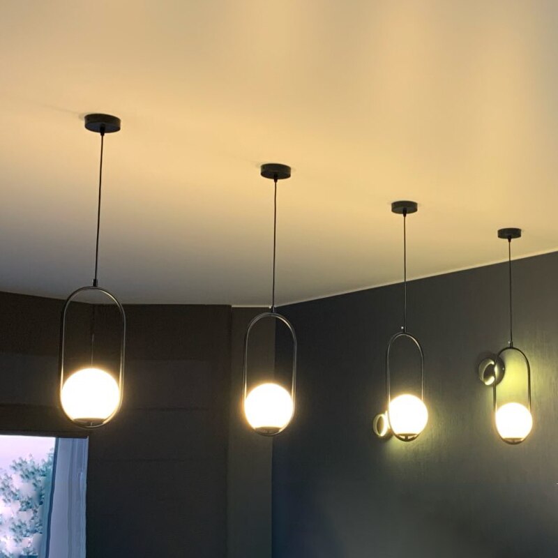 Nordic Glass Ball Pendant Lights