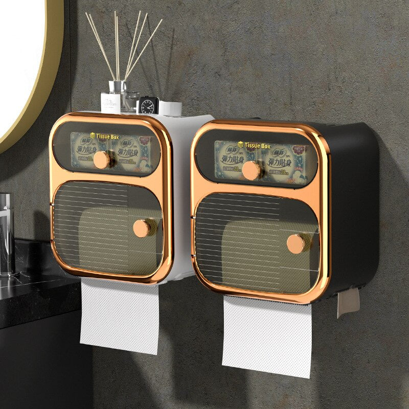 Light Luxury Bathroom Tissue Box