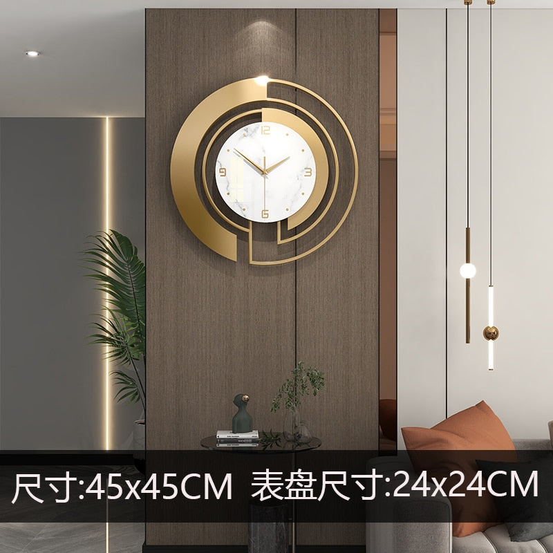 Living Room Luxury Wall Clock