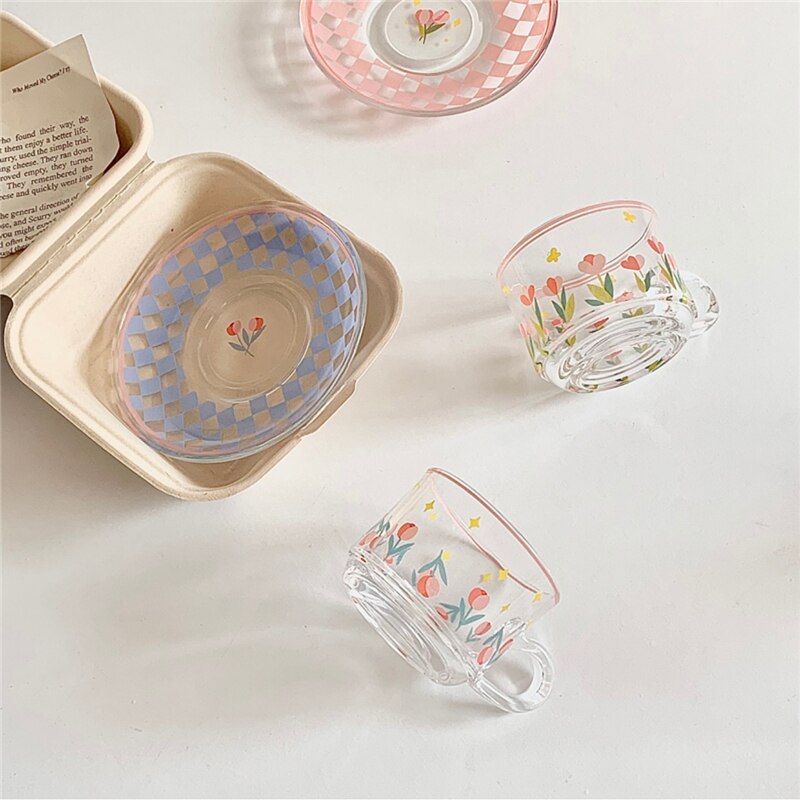 Creative Coffee Cup Saucer Set