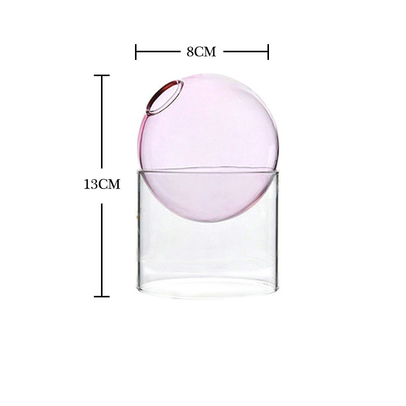 Living Room Decoration Glass Vase