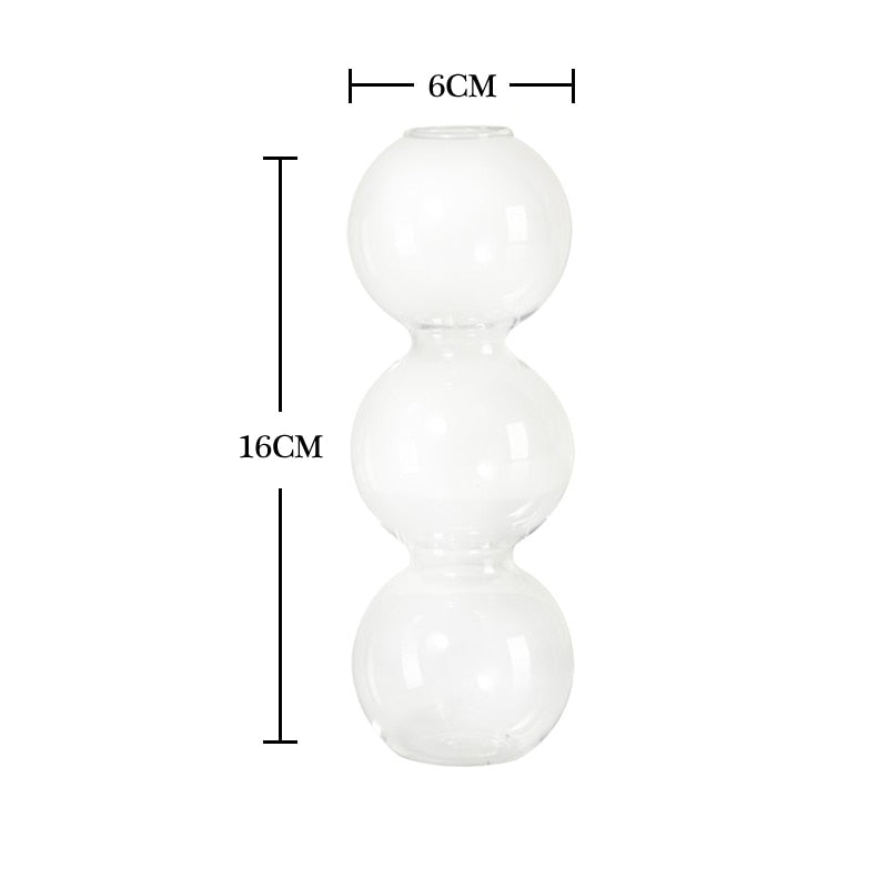 Living Room Decoration Glass Vase