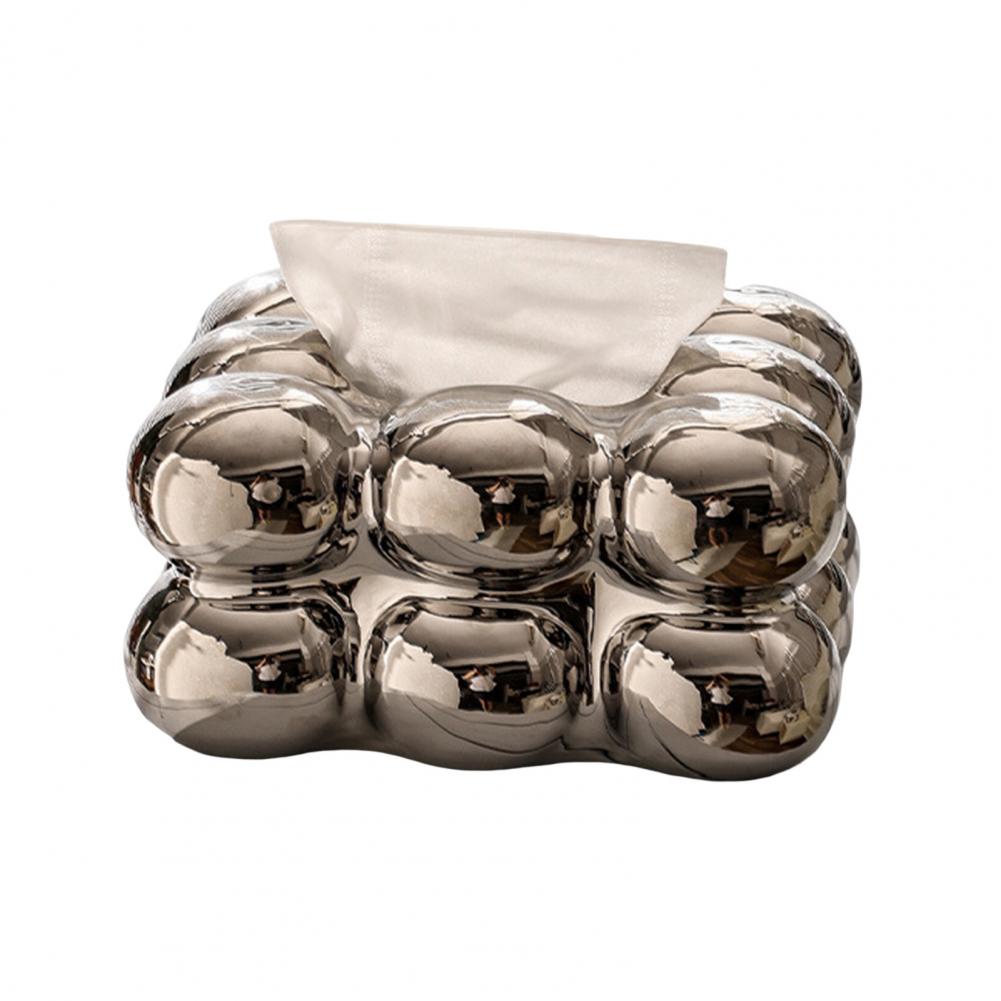 Marshmallow Ceramic Tissue Box