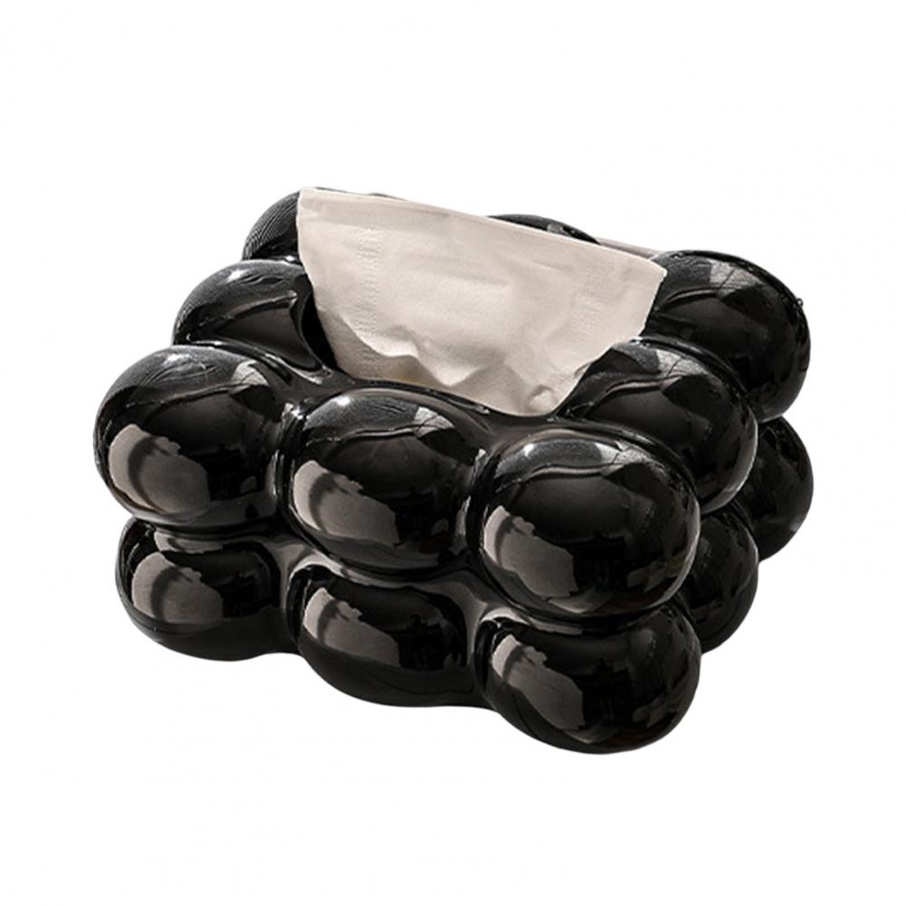 Marshmallow Ceramic Tissue Box