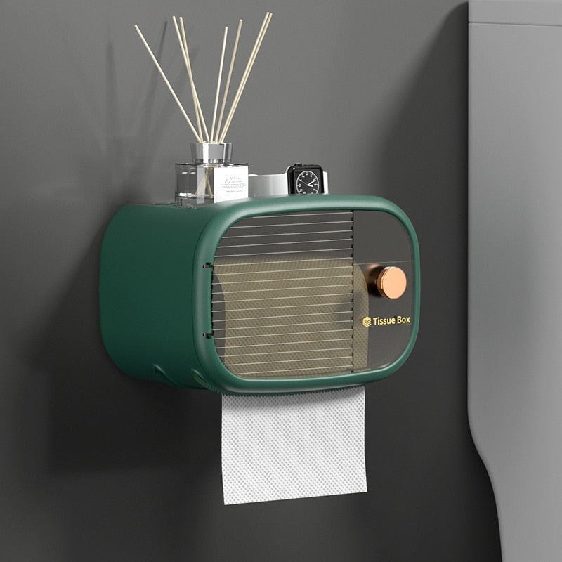 Light Luxury Bathroom Tissue Box