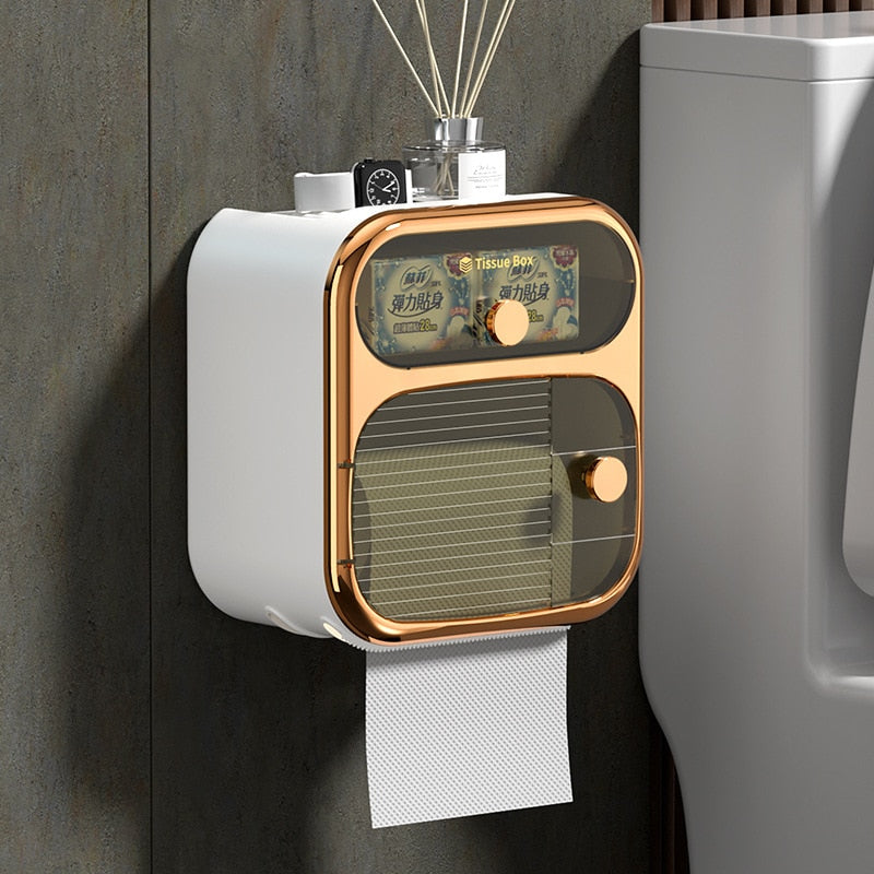 Light Luxury Bathroom Tissue Box