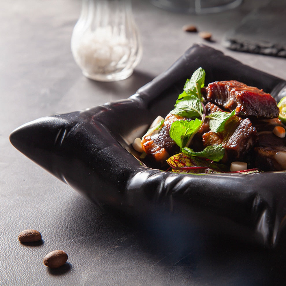 Pillows plates artistic conception tableware