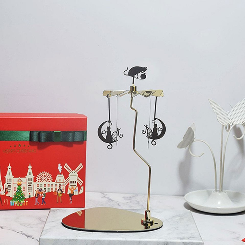 Gold Rotating candlesticks