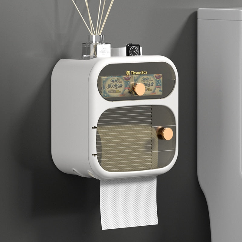Light Luxury Bathroom Tissue Box
