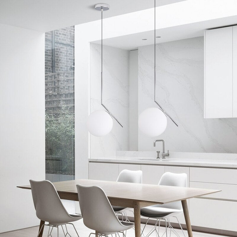 Nordic Glass Ball Pendant Lights
