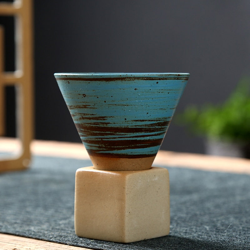 Retro Ceramic Coffee Cup