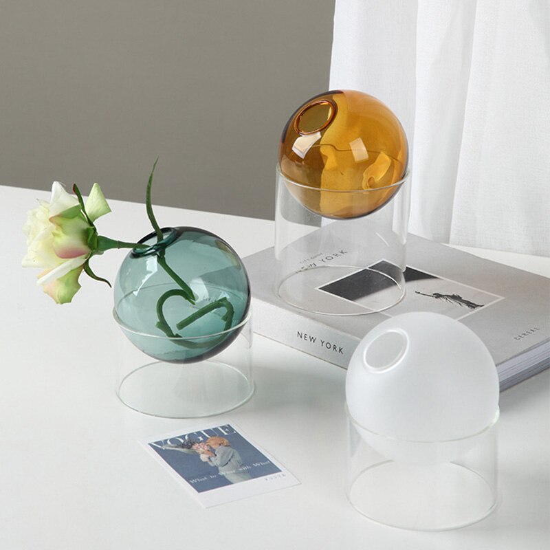 Living Room Decoration Glass Vase