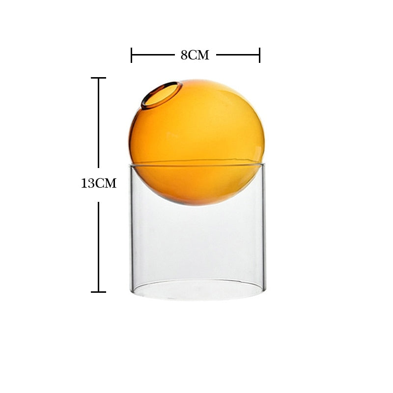 Living Room Decoration Glass Vase