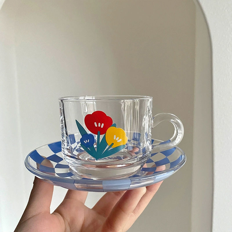 Creative Coffee Cup Saucer Set