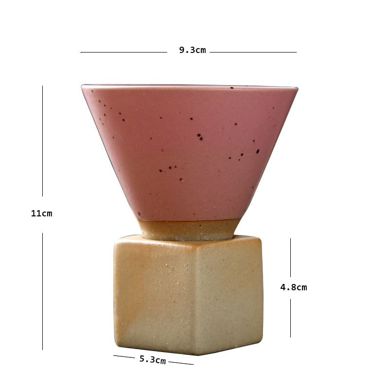 Retro Ceramic Coffee Cup