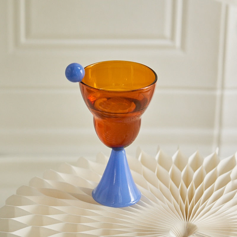 Handmade Glass Wine Glass