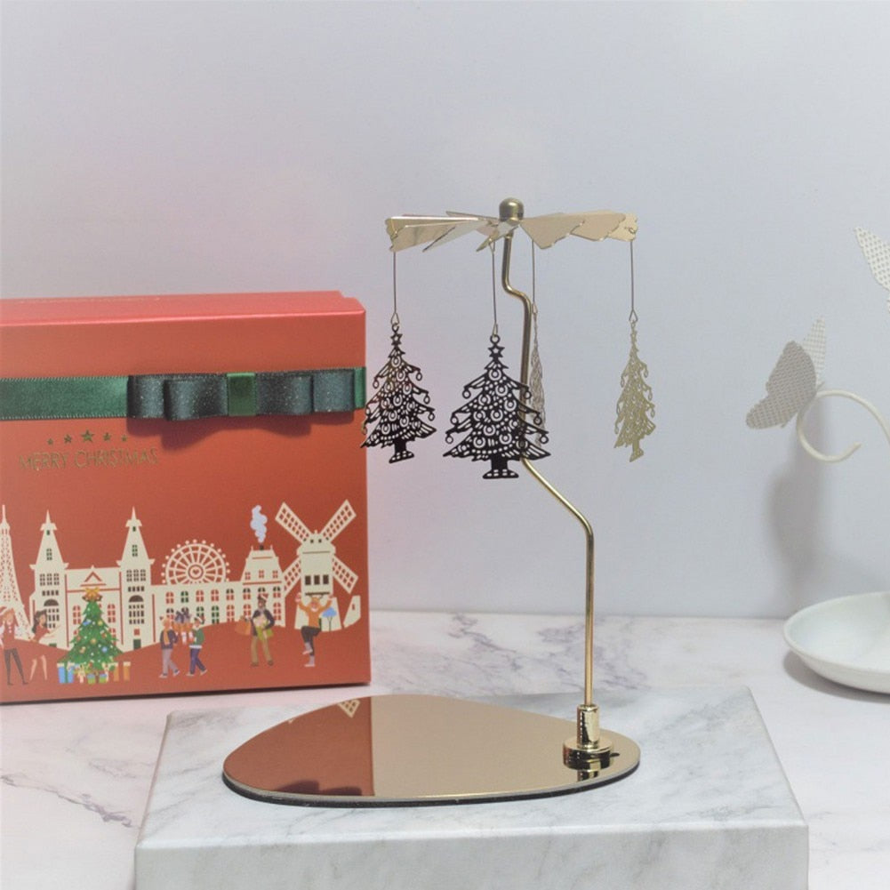 Gold Rotating candlesticks