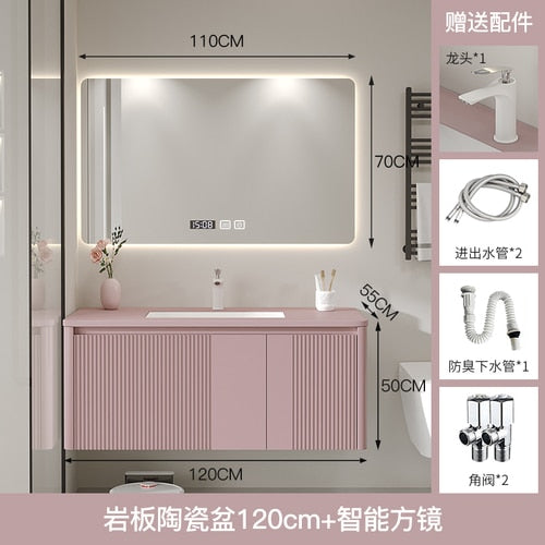 Bathroom Mirror Cabinet Set