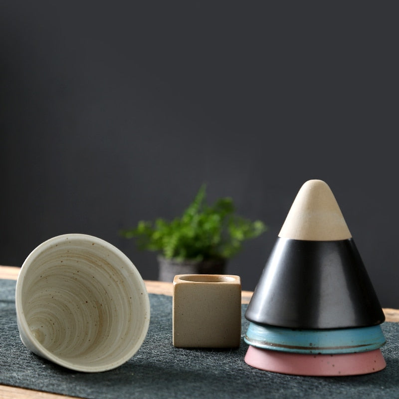 Retro Ceramic Coffee Cup