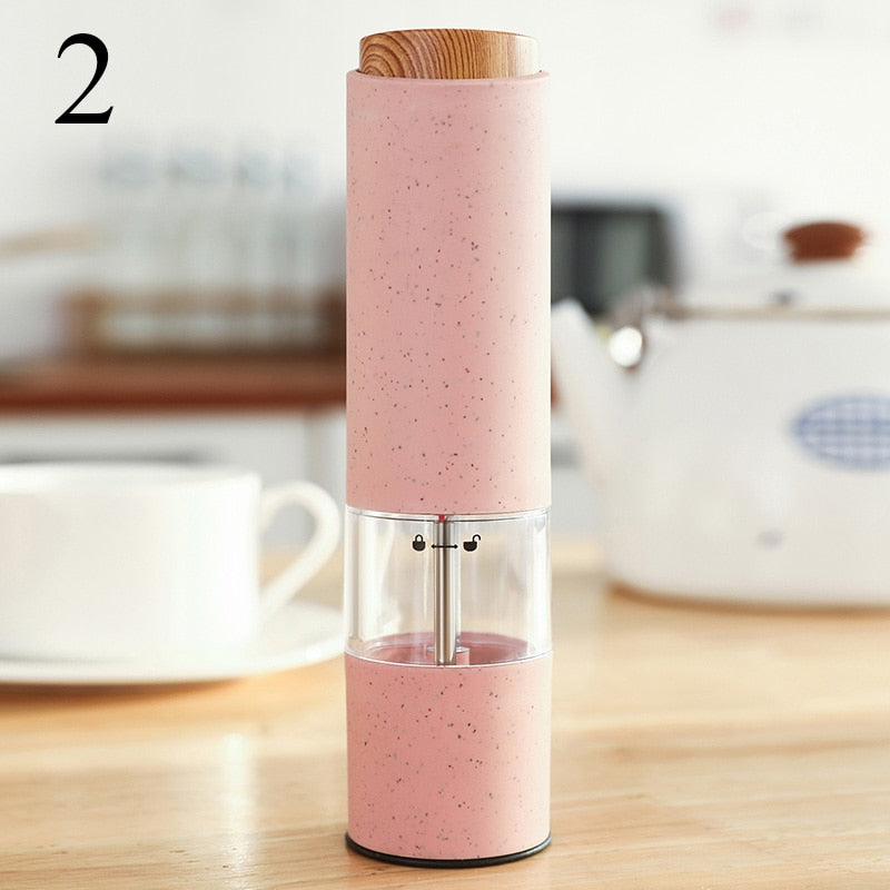 Electric Salt Pepper Grinder Set
