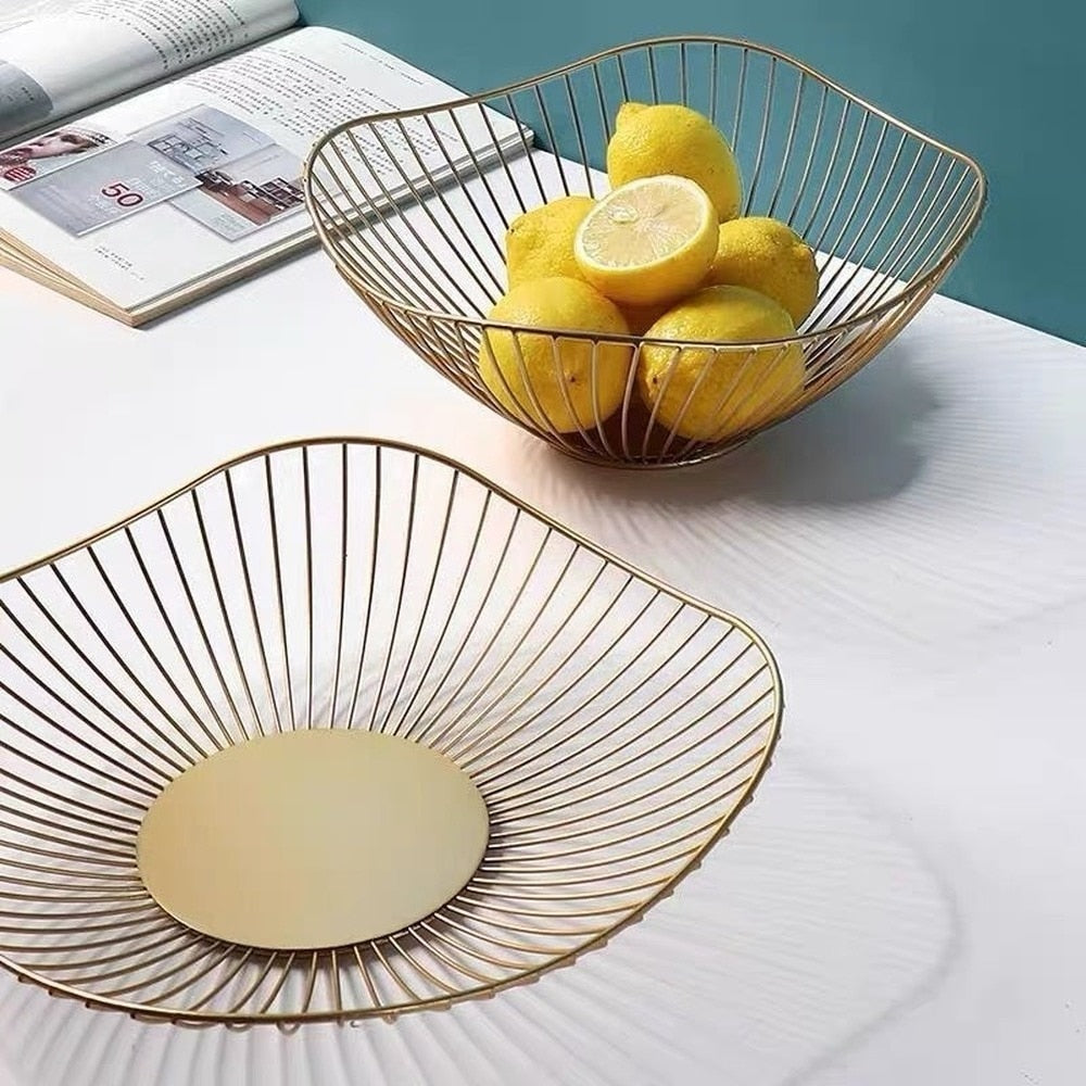 Iron Art  Fruit Basket