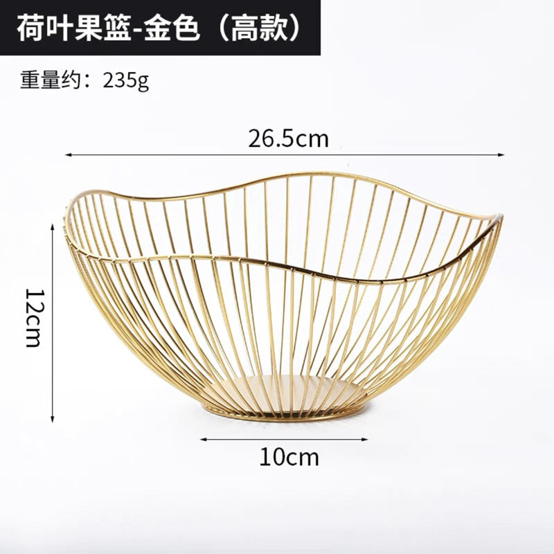 Iron Art  Fruit Basket