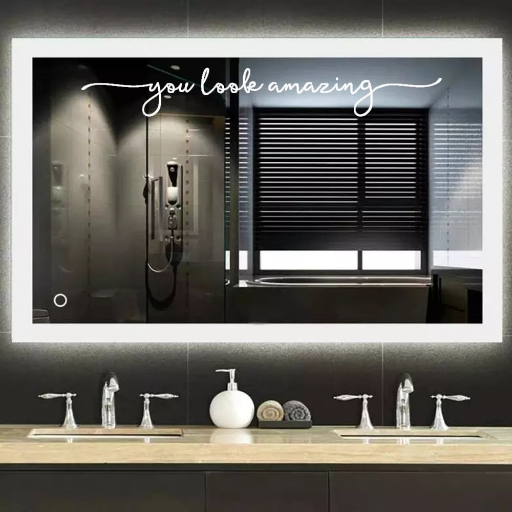 Vinyl Decal Bathroom Decor