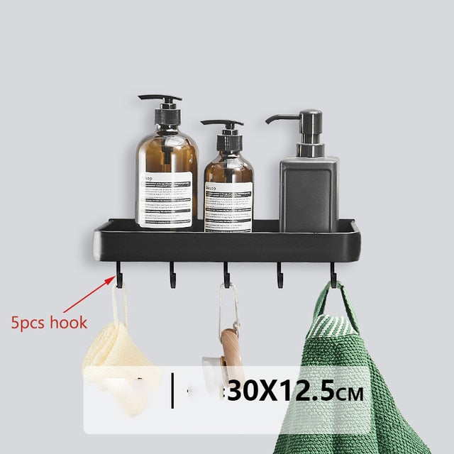 No Drill Organizer Shower Storage Rack