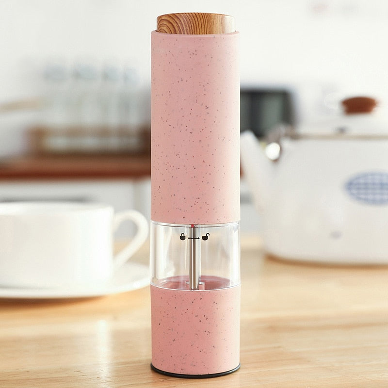 Electric Salt Pepper Grinder Set