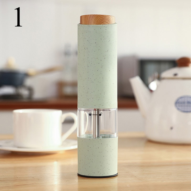 Electric Salt Pepper Grinder Set