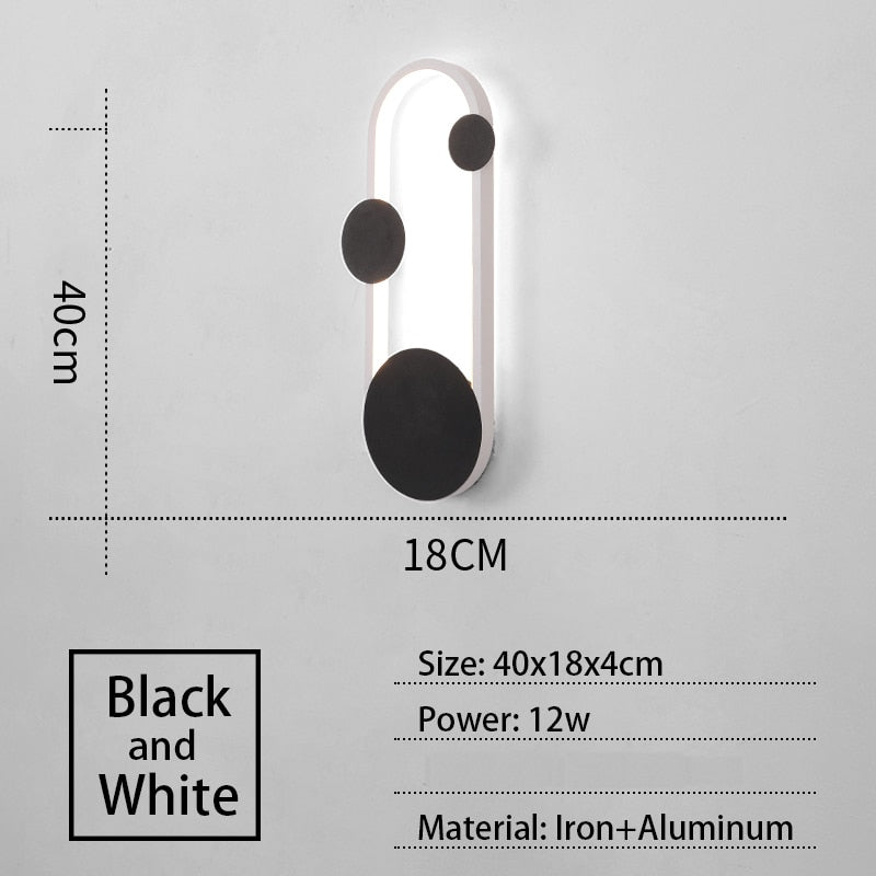 Modern Minimalist Led Wall Scone Light