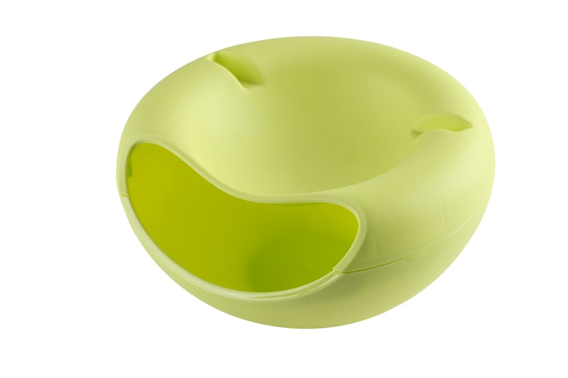 Double Layer Creative Snack Storage  Bowl