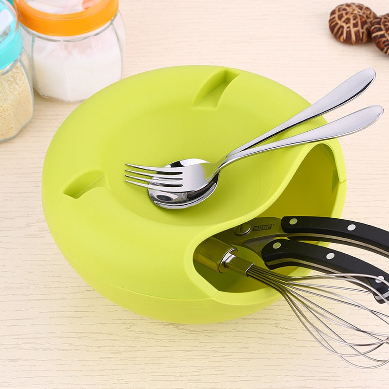 Double Layer Creative Snack Storage  Bowl