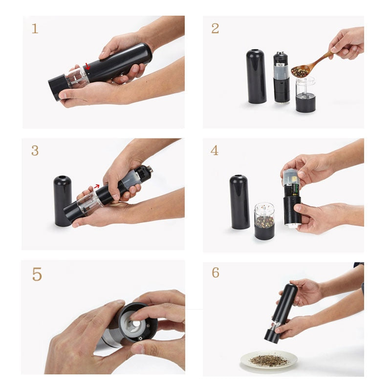 Battery Operated Salt and Pepper Grinder