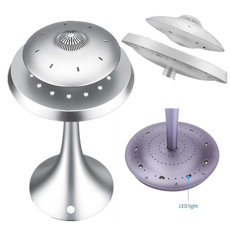 Magnetic levitation bluetooth lamp light