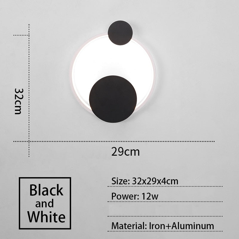 Modern Minimalist Led Wall Scone Light