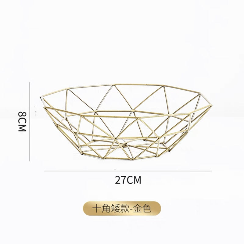 Iron Art  Fruit Basket