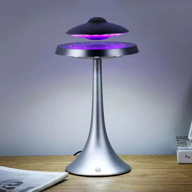 Magnetic levitation bluetooth lamp light