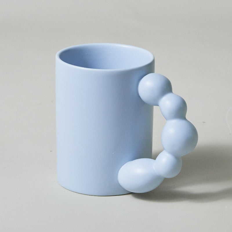 Ceramic Creative Coffee Cup with tray