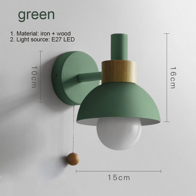 Bedside LED wall lamp