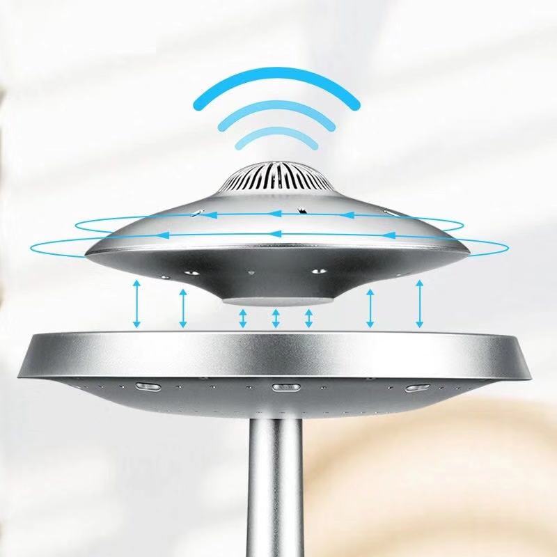 Magnetic levitation bluetooth lamp light